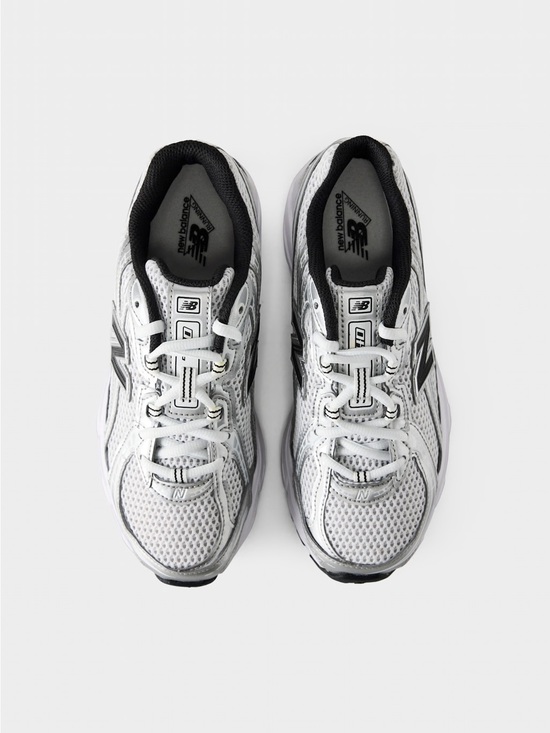 New Balance Shoes - New Balance White and Black Athletic Sneakers